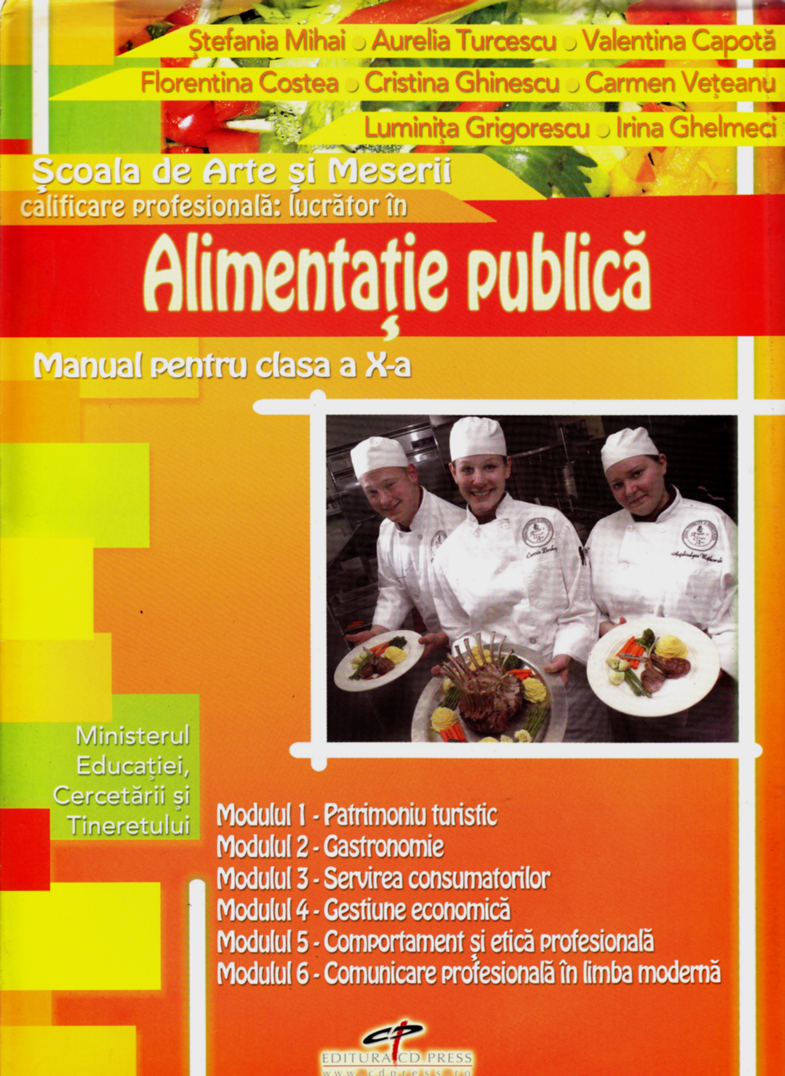 Alimentatie Publica Cls 10 - Stefania Mihai, Aurelia Turcescu