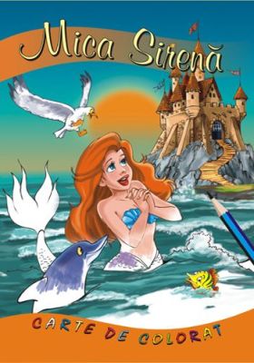 Mica Sirena - Carte De Colorat A5