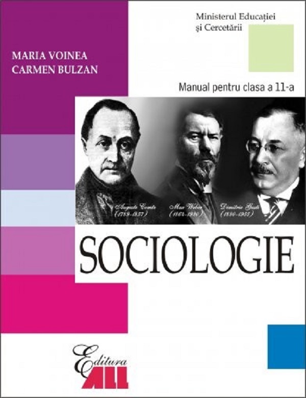 Sociologie - Clasa 11 - Manual - Maria Voinea, Carmen Bulzan
