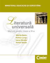 Literatura universala - Clasa 11 - Manual - Miorita Baciu, Rodica Lungu