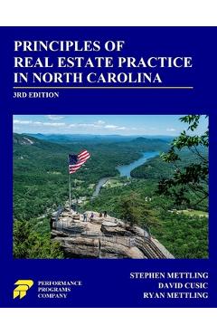 Poza produsului Principles of Real Estate Practice in North Carolina: 3rd Edition - Stephen Mettling