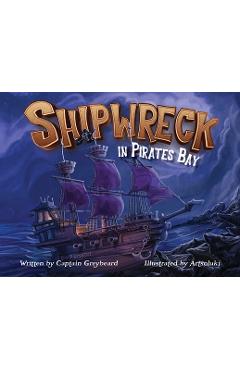 Coperta cărții 'Shipwreck in Pirates Bay - Captain Greybeard'