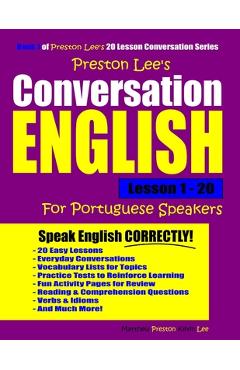 Coperta cărții 'Preston Lee's Conversation English For Portuguese Speakers Lesson 1 - 20 - Matthew Preston'