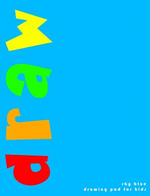 Sky Blue Drawing Pad For Kids - Trendy Wares Misc
