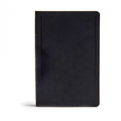 CSB Deluxe Gift Bible, Black Leathertouch - Csb Bibles By Holman