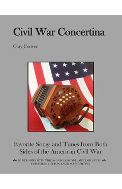 Coperta cărții 'Civil War Concertina - Gary Coover'