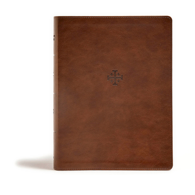 CSB Life Connections Study Bible, Brown Leathertouch: For Personal or Small Group Study - Lyman Coleman