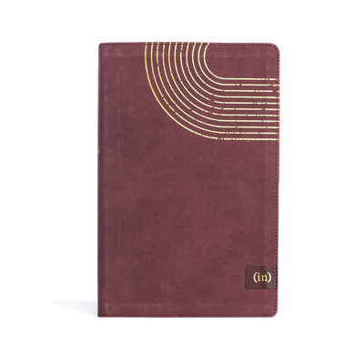 CSB (In)Courage Devotional Bible, Bordeaux Leathertouch - (in)courage