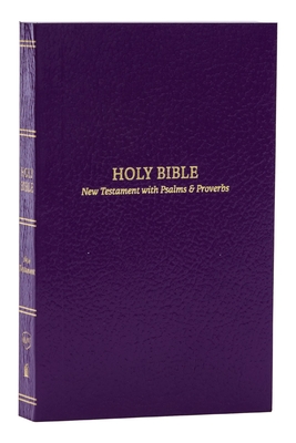 Kjv, Pocket New Testament with Psalms and Proverbs, Softcover, Purple, Red Letter, Comfort Print - Thomas Nelson