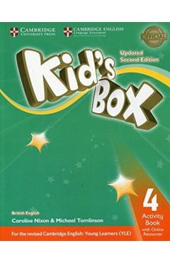Poza produsului Kid's Box Level 4 Activity Book with Online Resources British English - Caroline Nixon