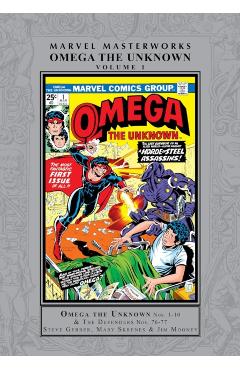 Coperta cărții 'Marvel Masterworks: Omega the Unknown Vol. 1 - Steve Gerber'