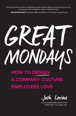 Great Mondays (Pb) - Josh Levine