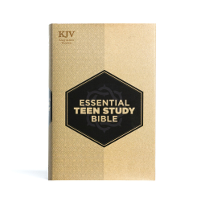 KJV Essential Teen Study Bible, Hardcover - Holman Bible Publishers