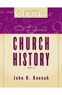 Coperta cărții 'Charts of Modern and Postmodern Church History: 3 - John D. Hannah'