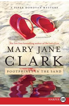 Coperta cărții 'Footprints in the Sand: A Piper Donovan Mystery - Mary Jane Clark'