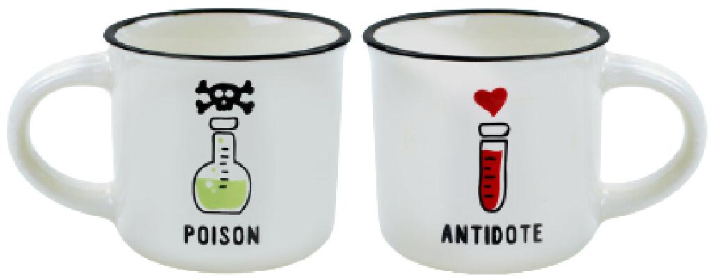 Set 2 cani Espresso: Poison and Antidote
