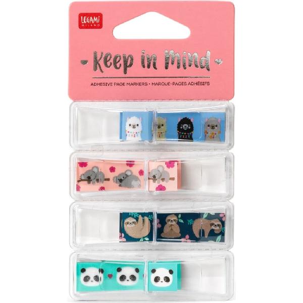 Set semne de carte adezive: Animale