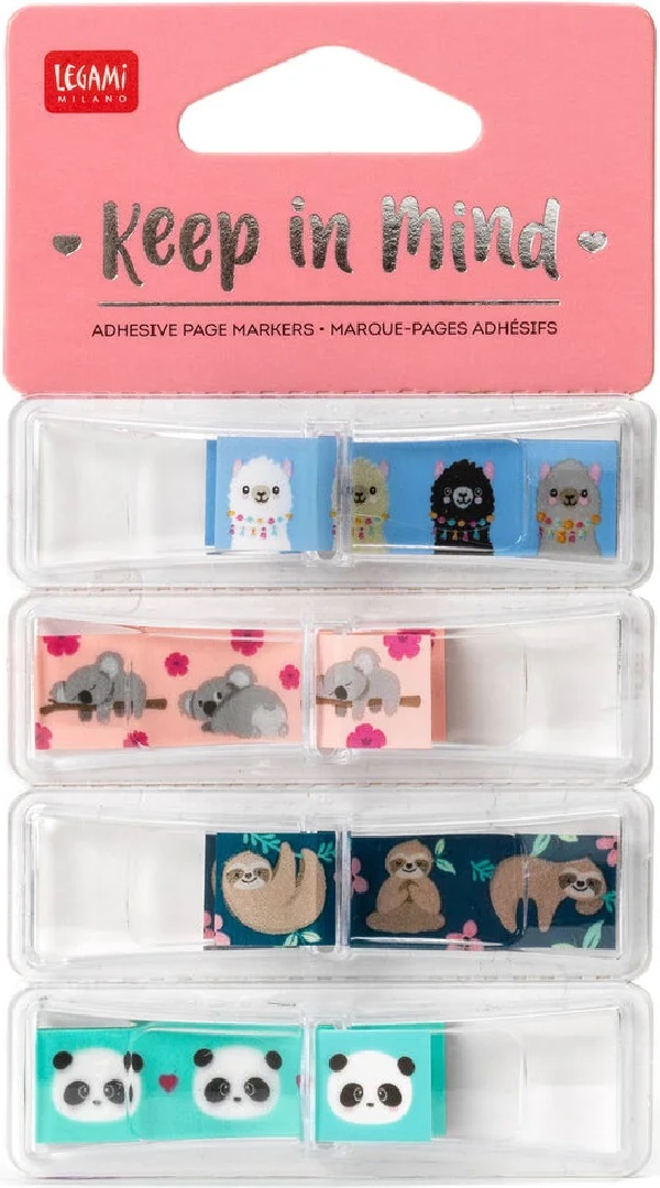 Set semne de carte adezive: Animale