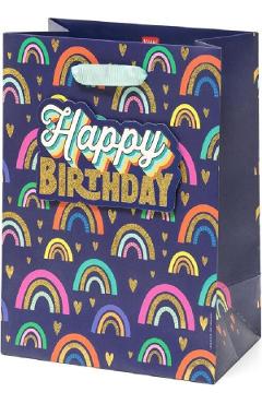 Imaginea produsului 'Punga pentru cadouri: Rainbow. Mică'
