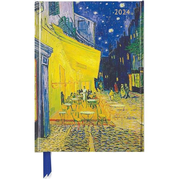 Agenda 2024: Vincent Van Gogh. Cafe Terrace