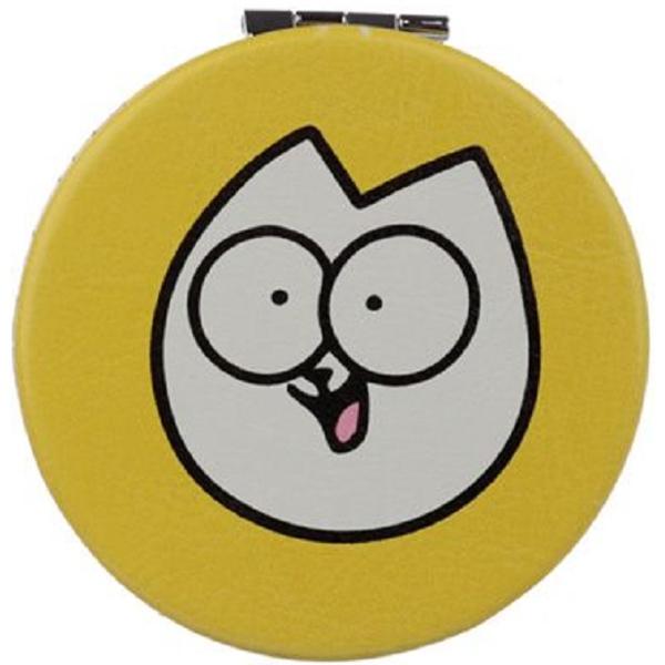 Oglinda compacta Simon's Cat: Galben