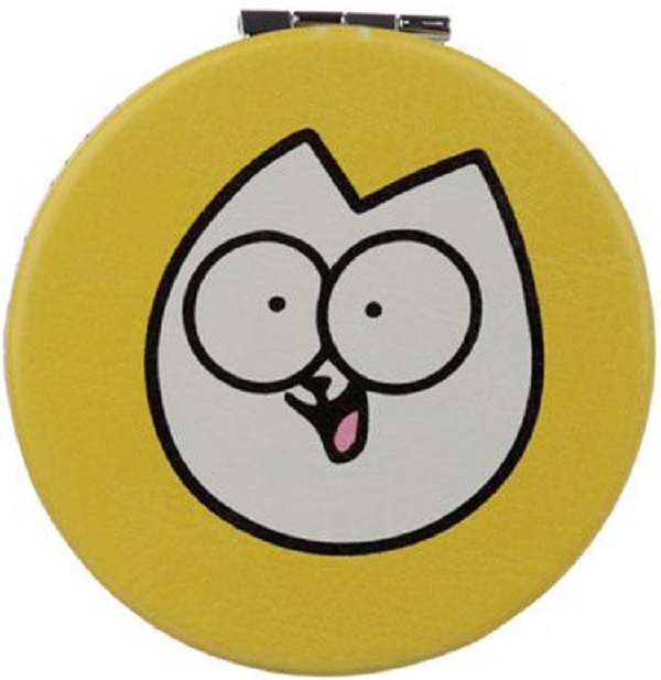 Oglinda compacta Simon's Cat: Galben