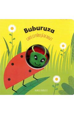 Coperta cărții 'Buburuza. Carte cu papusa de deget - Agnese Baruzzi'