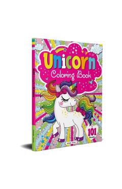 101 Unicorn Colouring Book: Fun Activity Colouring Book for Children - Wonder House Books