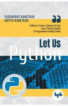 Let Us Python - Yashavant Kanetkar