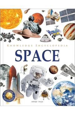 Coperta cărții 'Knowledge Encyclopedia: Space - Wonder House Books'