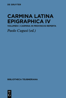 Carmina Latina Epigraphica IV - No Contributor