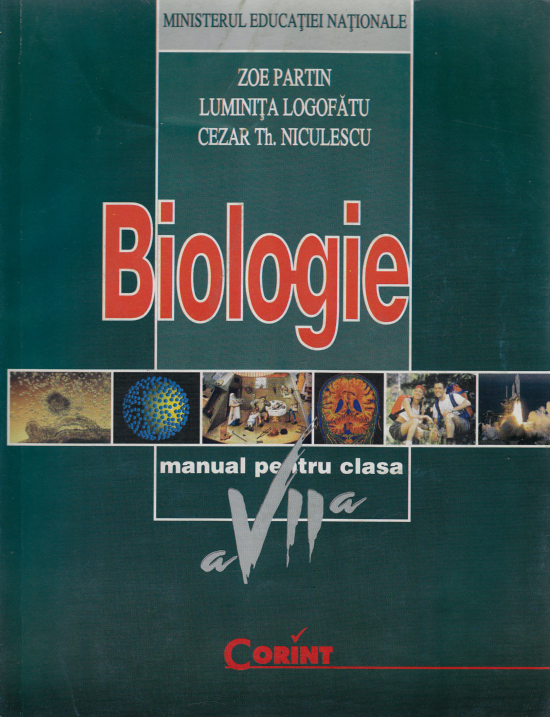 Biologie - Clasa 7 - Manual - Zoe Partin, Luminita Logofatu, Cezar Th. Niculescu