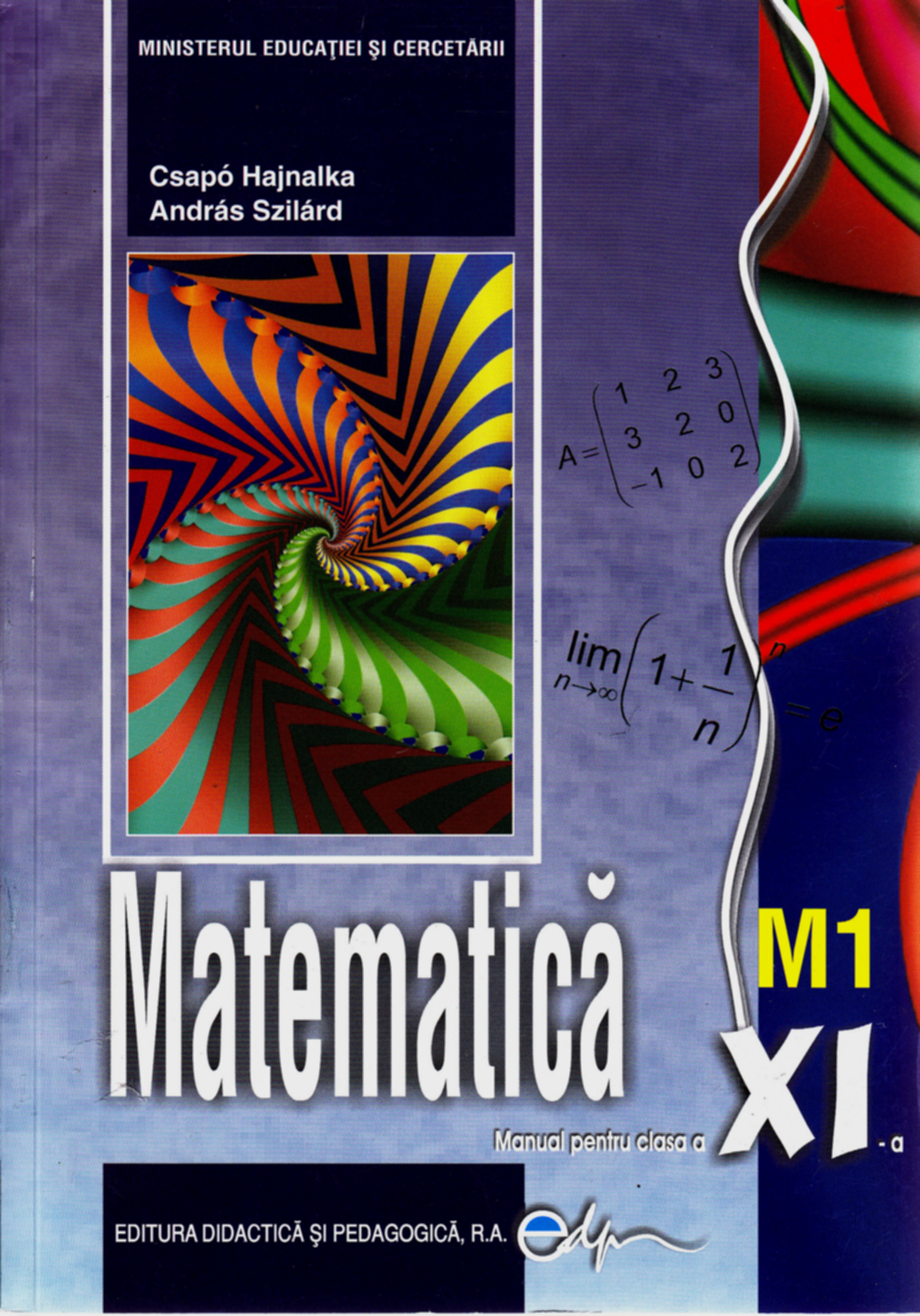 Matematica Cls 11 M1 - Csapo Hajnalka, Andras Szilard