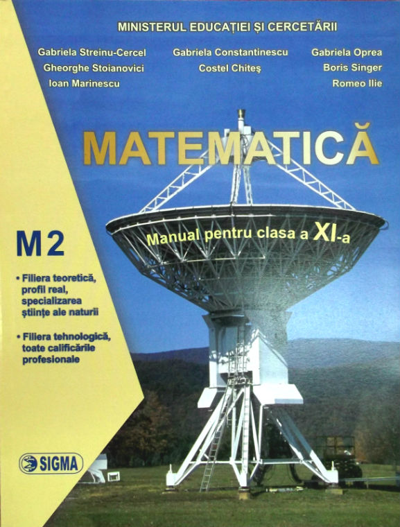 Matematica cls 11 M2 - Gabriela Streinu-Cercel