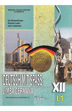 Poza produsului Limba germana L1 - Clasa 12 - Manual - Ida Alexandrescu, Kristine Lazar, Ioan Lazarescu