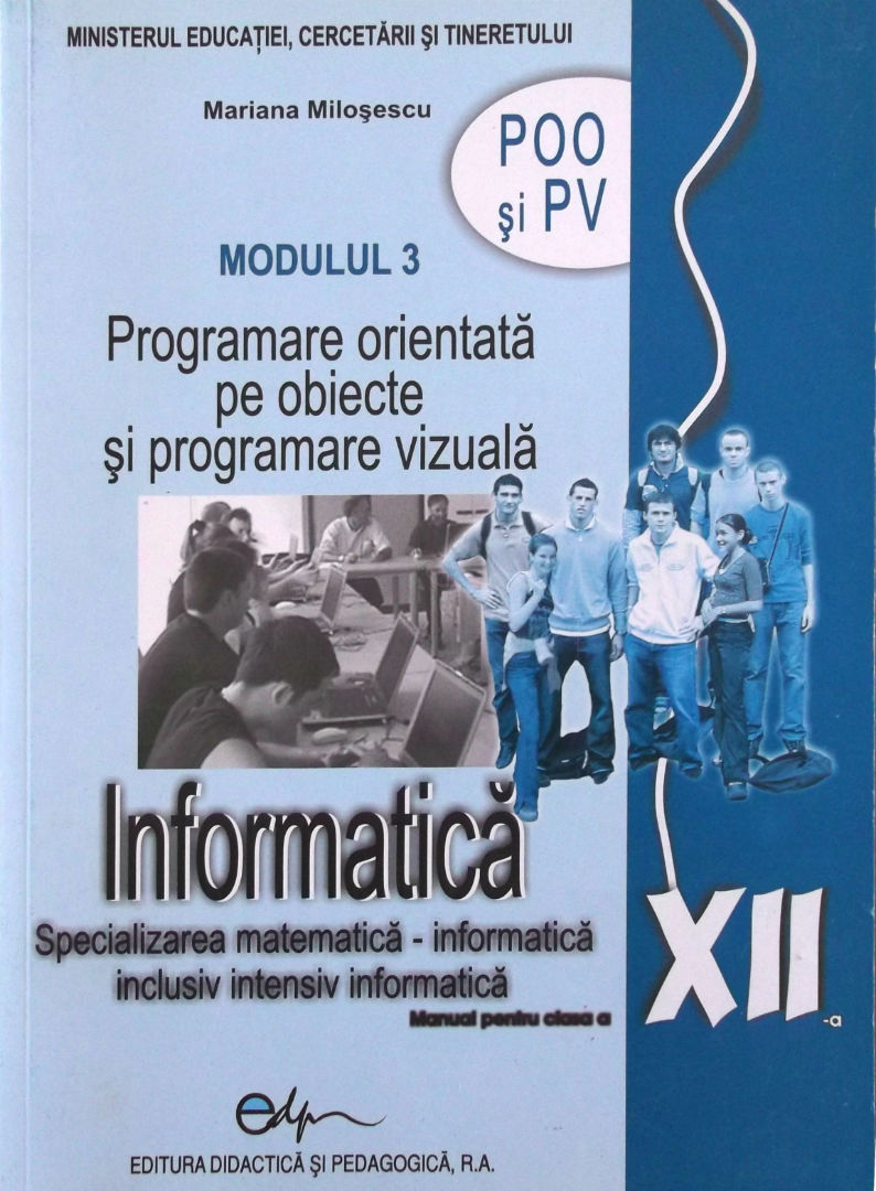 Manual informatica clasa 12 M3 - Mariana Milosescu
