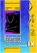 Coperta cărții 'Manual matematica Clasa 9 TC+CD - C. Nastasescu, C. Nita, Gh. Andrei'