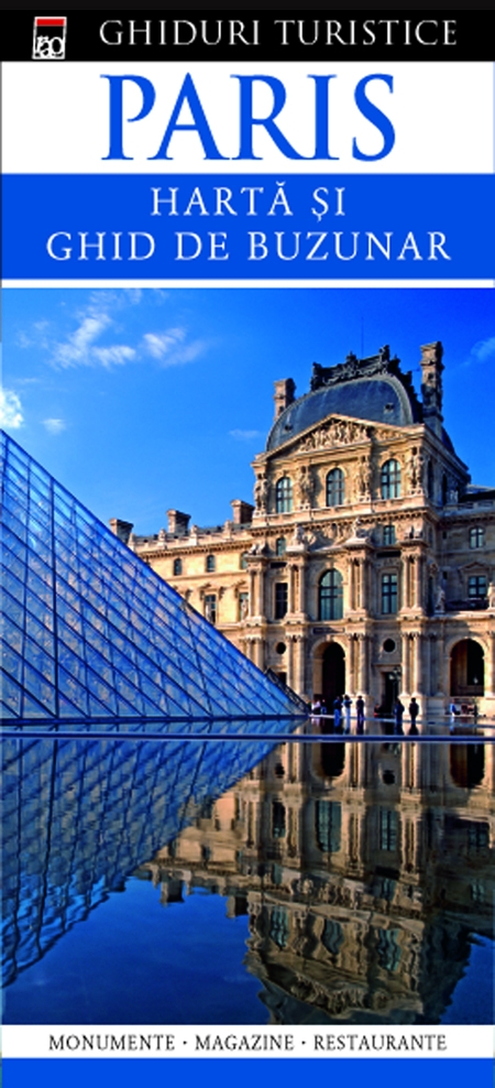 Paris - Harta Si Ghid de buzunar