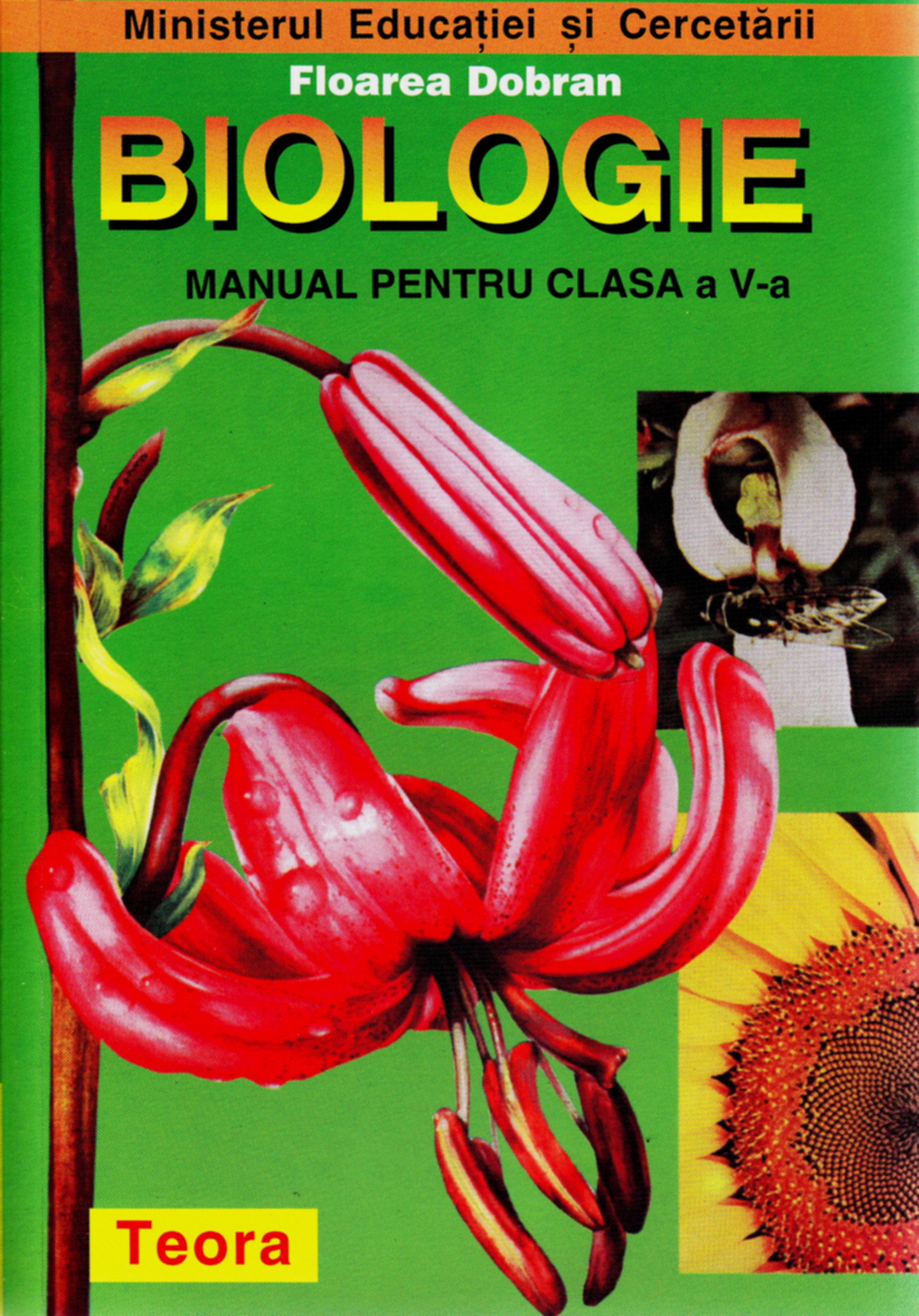 Manual biologie Clasa 5 - Floarea Dobran