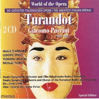2CD Giacomo Puccini - Turandot - Maria Slatinaru, Ludovic Spiess, Teodora Lucaciu