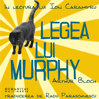 Coperta cărții 'Audiobook CD - Legea Lui Murphy - Arthur Bloch - In Lectura Lui Ion Caramitru'