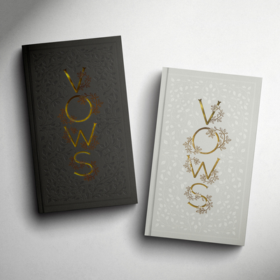 Wedding Vows Book: A Set of Heirloom-Quality Vow Books with Foil Accents and Hand Drawn Illustrations - Korie Herold