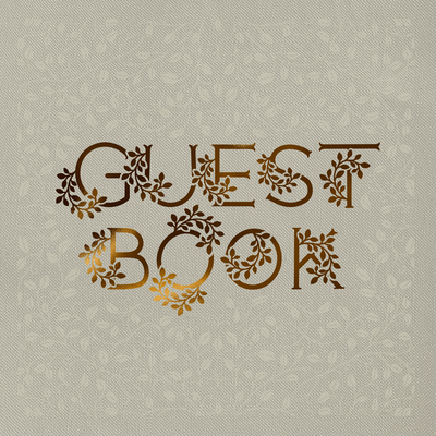 Wedding Guest Book: An Heirloom-Quality Guest Book with Foil Accents and Hand-Drawn Illustrations - Korie Herold