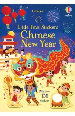 Coperta cărții 'Little First Stickers Chinese New Year - Amy Chiu'