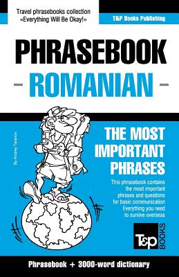 Coperta cărții 'English-Romanian phrasebook and 3000-word topical vocabulary - Andrey Taranov'