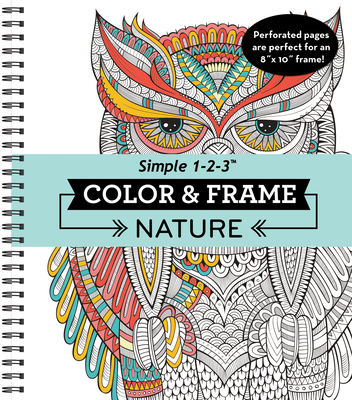 Color & Frame - Nature (Adult Coloring Book) - New Seasons