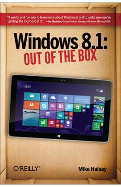 Coperta cărții 'Windows 8.1: Out of the Box - Mike Halsey'