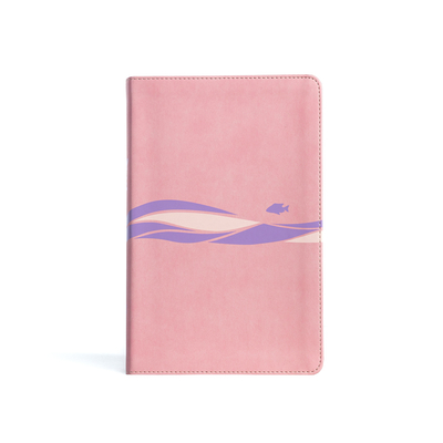 CSB Easy-For-Me Bible for Early Readers, Coral Pink Leathertouch - Csb Bibles By Holman
