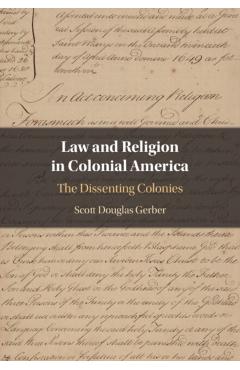 Coperta cărții 'Law and Religion in Colonial America - Scott Douglas Gerber'