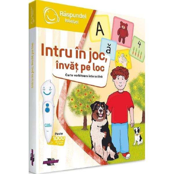 Carte interactiva: Raspundel Istetel. Intru in joc, invat pe loc